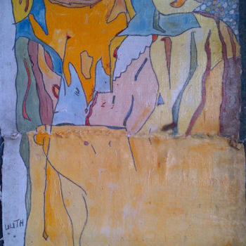 Painting titled "Lilith" by Gerald Shepherd F.F.P.S., Original Artwork, Acrylic