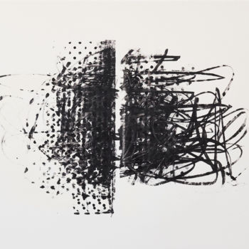 Printmaking titled "MEMORY SCAPE 1009" by Phil Constable, Original Artwork, Screenprinting