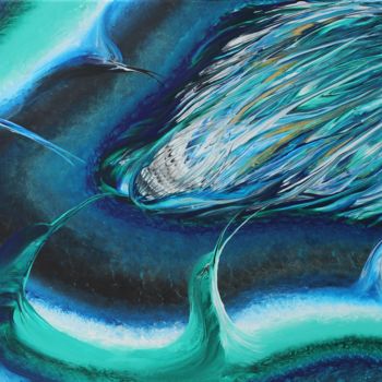 Pintura intitulada "NÉCTAR DA VIDA - NE…" por Sofia Sant´Ana, Obras de arte originais, Acrílico Montado em Painel de madeira