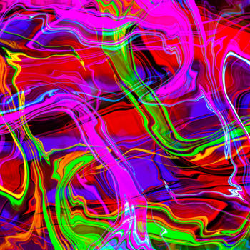 Digital Arts με τίτλο "Cruising Structures" από Keep Magic, Αυθεντικά έργα τέχνης, Ψηφιακή ζωγραφική Τοποθετήθηκε στο Ξύλινο…