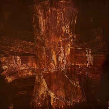 Painting titled "Peinture Acrylique…" by Norbert Engel, Original Artwork, Acrylic Mounted on Wood Stretcher frame