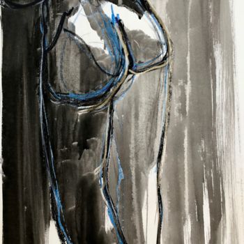 Peinture intitulée "Aquarelle digigraph…" par Norbert Engel, Œuvre d'art originale, Aquarelle