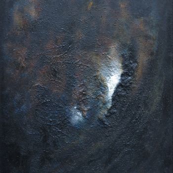 Painting titled "GALAXIE II" by Bernon, Original Artwork, Acrylic