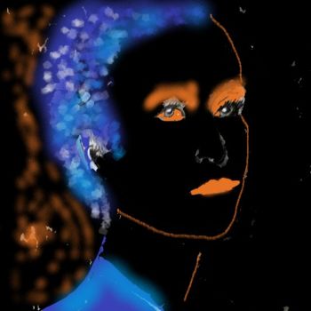 Arts numériques intitulée "Glenn.jpg" par Mysane, Œuvre d'art originale, Peinture numérique