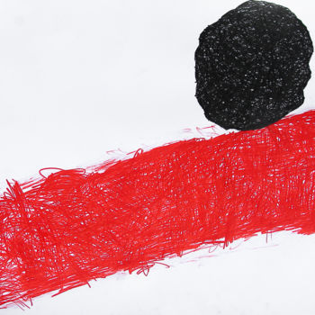 Painting titled ""Sisyphus" III" by Giulio Benatti, Original Artwork, Pastel