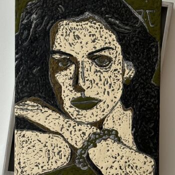Peinture intitulée "SATIS sur CHASSIS-D…" par Marjinal Artiste Peintre Décalé Français, Œuvre d'art originale, Acrylique Mon…