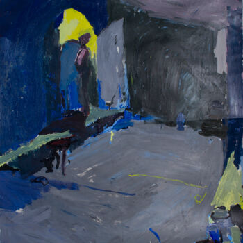 Painting titled "Large Coloured Pain…" by Fleur Elise Noble, Original Artwork, Acrylic