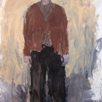 Painting titled "Redhead" by Fleur Elise Noble, Original Artwork, Acrylic