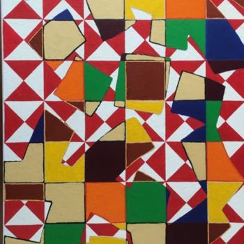 Peinture intitulée "A05 - CONVECTIONS" par Claude Le Roy, Œuvre d'art originale, Acrylique Monté sur Châssis en bois