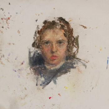 Painting titled "Fleur 6" by Fleur Elise Noble, Original Artwork, Oil