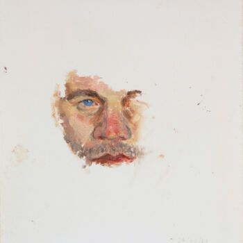 Painting titled "Miko" by Fleur Elise Noble, Original Artwork, Oil