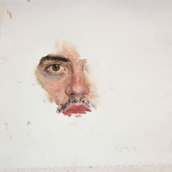 Painting titled "Pip" by Fleur Elise Noble, Original Artwork, Oil