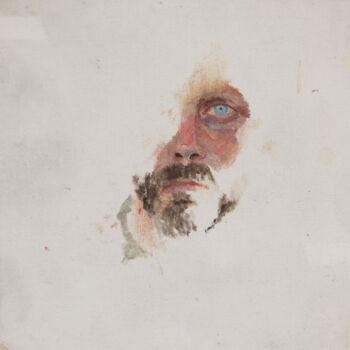 Painting titled "John" by Fleur Elise Noble, Original Artwork, Oil