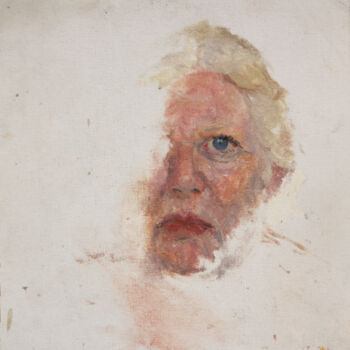 Painting titled "Liz" by Fleur Elise Noble, Original Artwork, Oil