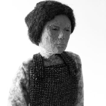 Sculpture titled "Performer 7" by Fleur Elise Noble, Original Artwork, Terra cotta