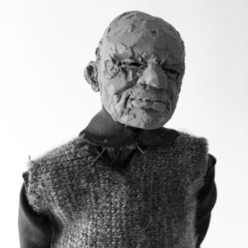 Sculpture titled "Performer 10" by Fleur Elise Noble, Original Artwork, Terra cotta