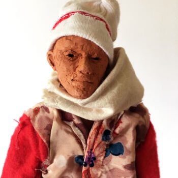 Sculpture titled "Performer 32" by Fleur Elise Noble, Original Artwork, Terra cotta