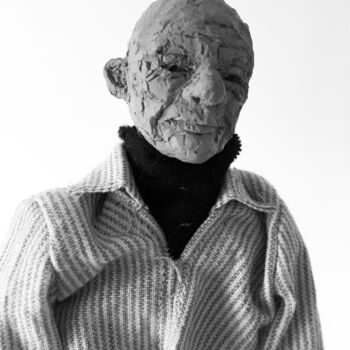 Sculpture titled "Performer 35" by Fleur Elise Noble, Original Artwork, Terra cotta