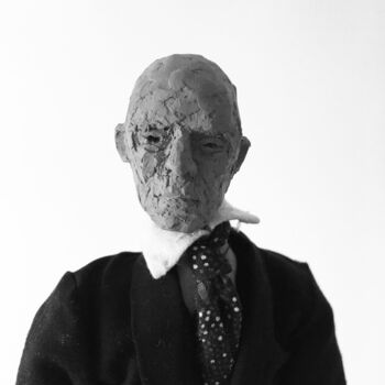 Sculpture titled "Performer 59" by Fleur Elise Noble, Original Artwork, Terra cotta