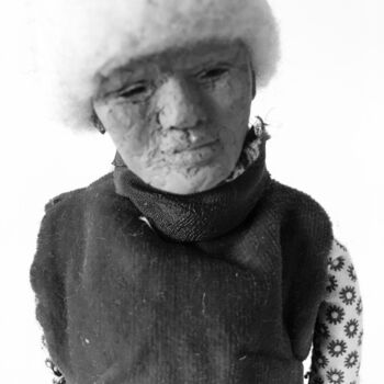 Sculpture titled "Performer 64" by Fleur Elise Noble, Original Artwork, Terra cotta