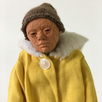 Sculpture titled "Performer 77" by Fleur Elise Noble, Original Artwork, Terra cotta