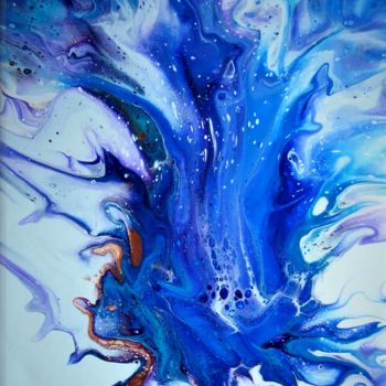 Peinture intitulée "Tentaculaire.jpg#ar…" par Claudette Allosio, Œuvre d'art originale, Acrylique