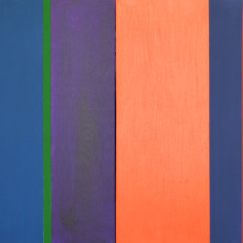 Pittura intitolato "Confini cromatici" da Raffaele Iannone, Opera d'arte originale, Acrilico