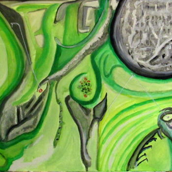 Peinture intitulée "Naturale" par Juan Luis Gandulfo, Œuvre d'art originale, Acrylique