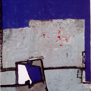 Painting titled "Equilibre" by Danie Faurie, Original Artwork