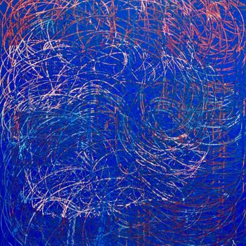 Peinture intitulée "peinture acrylique…" par Norbert Engel, Œuvre d'art originale, Acrylique Monté sur Châssis en bois