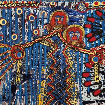 "Zentangle artista m…" başlıklı Tablo Mirit Ben-Nun tarafından, Orijinal sanat, Akrilik