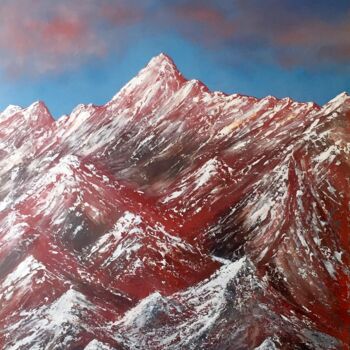 Painting titled "Abstract original p…" by Tanya Hansen (TanyaSunart), Original Artwork, Acrylic