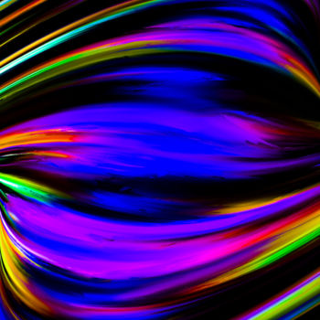 Digitale Kunst mit dem Titel "Bending Reality" von Keep Magic, Original-Kunstwerk, Digitale Malerei Auf Keilrahmen aus Holz…