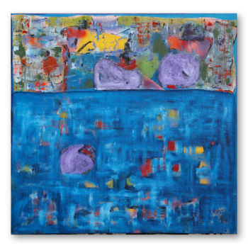 Peinture intitulée "Les trois brigands" par Juliette Gallas, Œuvre d'art originale, Acrylique Monté sur Châssis en bois