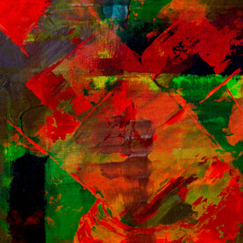 Digital Arts titled "Petrified in Disbel…" by Barry Farley Visual Arts, Original Artwork, Digital Painting Mounted on Other…