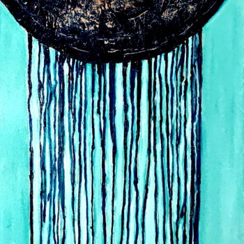 제목이 "ABSTRACT DRIP PAINT…"인 미술작품 Anandswaroop Manchiraju로, 원작, 기름