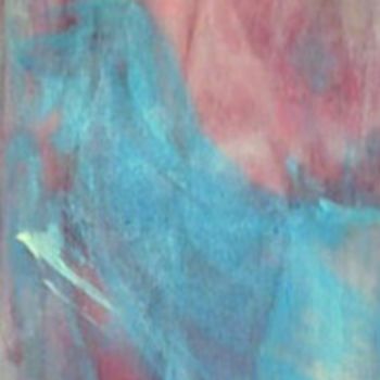 绘画 标题为“LA SERVIETTE BLEUE” 由Yveline Javer, 原创艺术品, 油