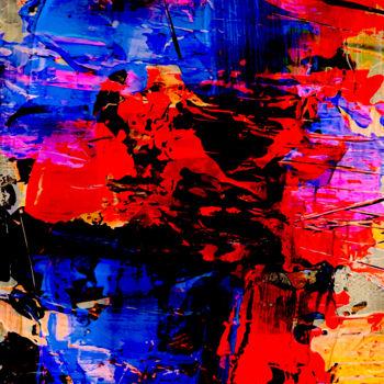 제목이 "Unwarranted Brutali…"인 디지털 아트 Barry Farley Visual Arts로, 원작, 디지털 페인팅 기타 단단한 패널에 장착됨