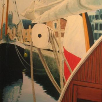 Peinture intitulée "A L'ARRIERE DE L'ET…" par Desnoyers, Œuvre d'art originale, Acrylique