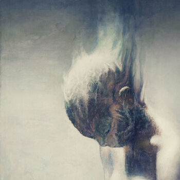 Peinture intitulée "Heroin" par Stas Prokhortsev Stanislav Prokhortsev, Œuvre d'art originale, Huile