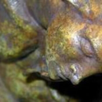 Sculpture titled "Artemis" by Elisabeth Faucheur, Original Artwork, Metals