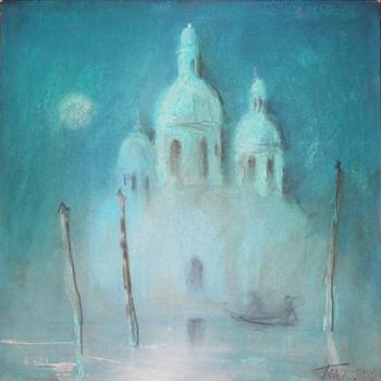 绘画 标题为“Venice” 由Tony Ignatov, 原创艺术品, 油