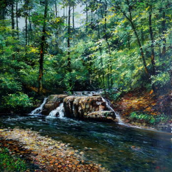 Peinture intitulée "Harmony of the fore…" par Attila Endrey-Nagy, Œuvre d'art originale, Huile