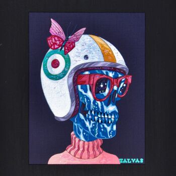 「Boogie Wonderland」というタイトルの絵画 Yann Michael Talvasによって, オリジナルのアートワーク, アクリル
