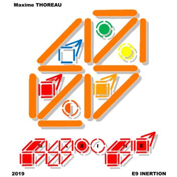Arts numériques intitulée "The Man Who Talks T…" par Etienne Frouin (E9 Inertion), Œuvre d'art originale, Travail numérique…