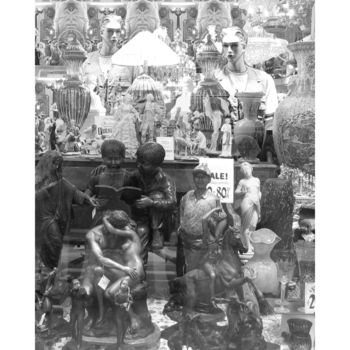Photographie intitulée "LES ANTIQUAIRES" par Gérard Bertrand, Œuvre d'art originale, Photographie manipulée