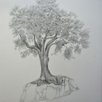 Drawing titled "Invincible II" by Isabelle Stagg, Original Artwork, Ink