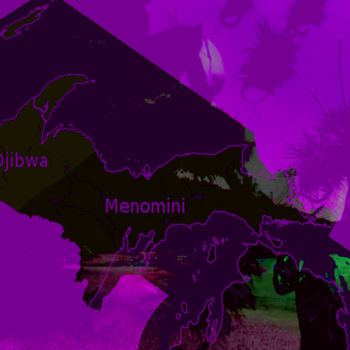 Digital Arts titled "ojibwa menomini" by Michel Tabanou, Original Artwork, Digital Painting