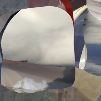 「Clouds and Bags」というタイトルのデジタルアーツ Stefan Franssonによって, オリジナルのアートワーク, 2Dデジタルワーク