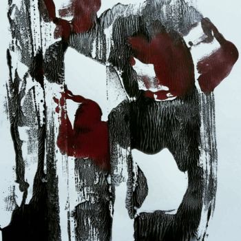 Отпечатки и Гравюры под названием "L'éveil" - Isabelle Langlois, Подлинное произведение искусства, Монотип Установлен на Сте…